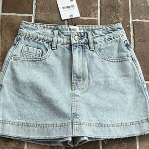 Princess Polly Heuston Skort Denim Lower Impact Size 0